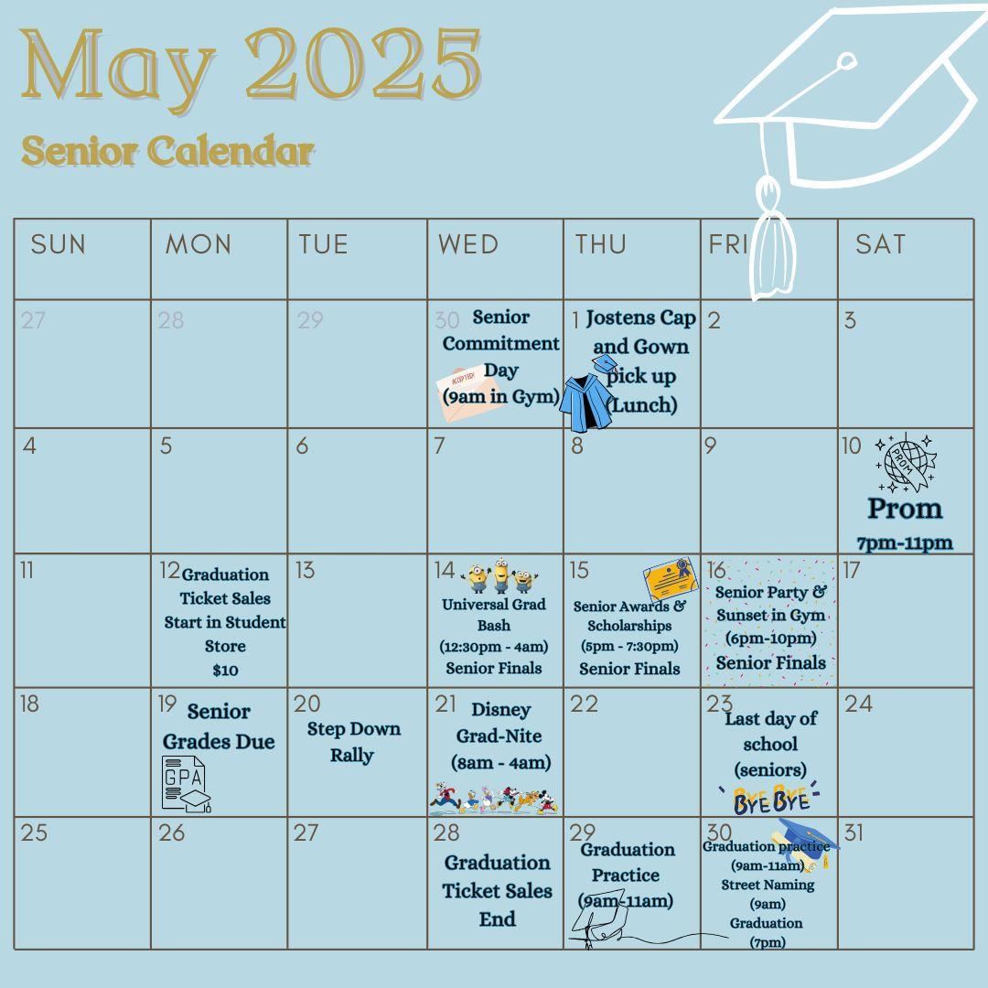 Senior Calendar